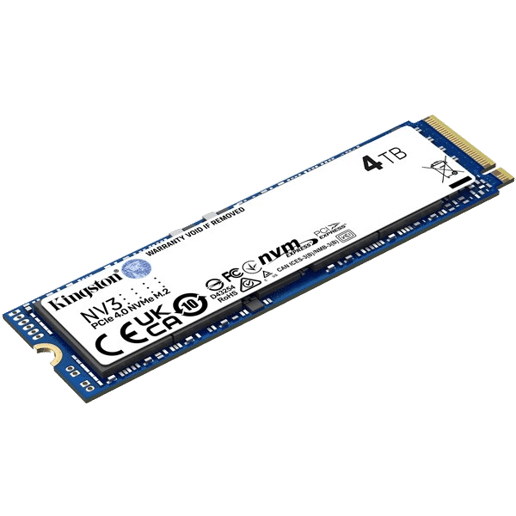4TB Kingston NV3 M.2 2280 PCI Express 4.0 x4 NVMe Solid State Drive